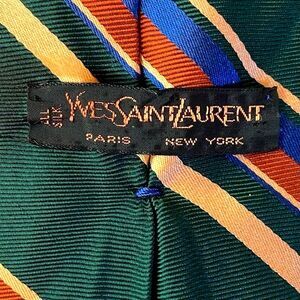 Vintage Yves St. Laurent Silk Tie